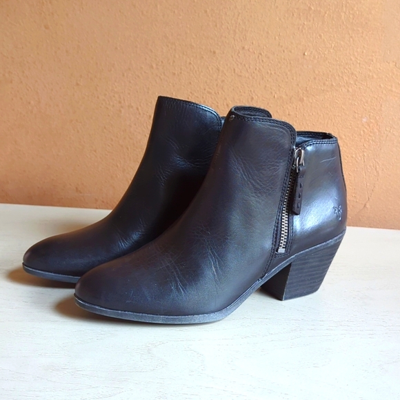 Frye double Zipper booties - Picture 1 of 7